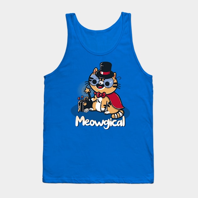 Meowgical Tank Top by Freecheese